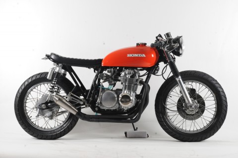 1971 CB500 McEwan by Steel Bent Customs