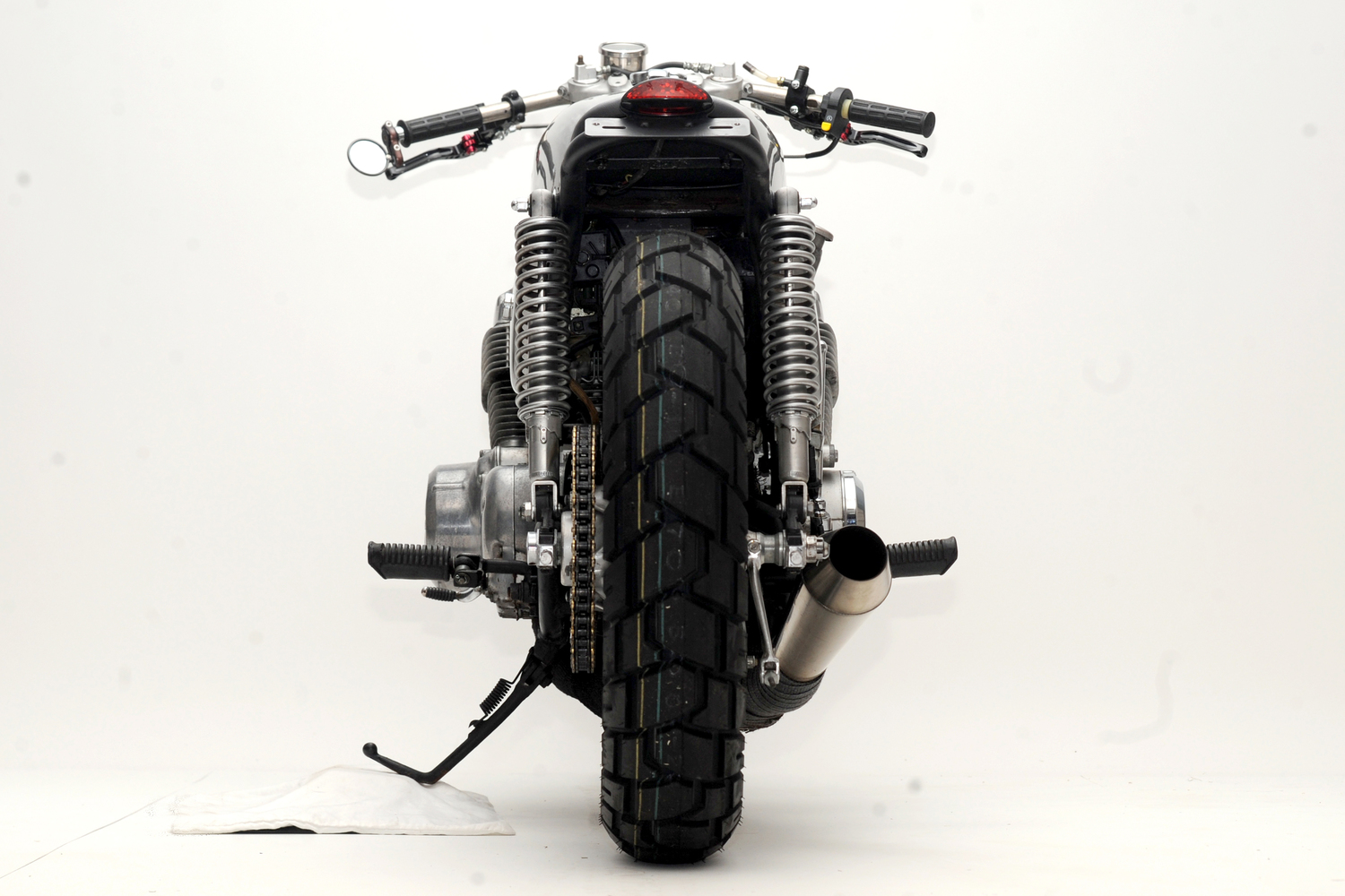1971 CB750 Brat by Steel Bent Customs