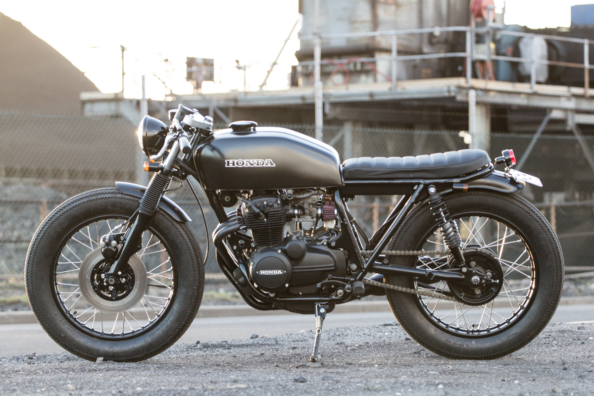1978 Honda CB400F Brat by Salty Speed Co.