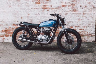 Honda CB360 Brat by Salty Speed Co