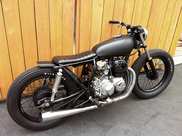 1975 CB400 by Jared Johnson