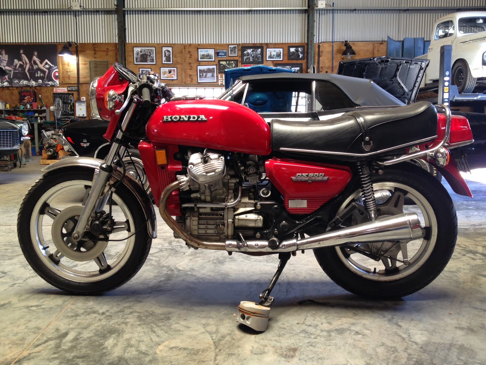 1980 CX500 by Herencia Custom Garage Honda Brats