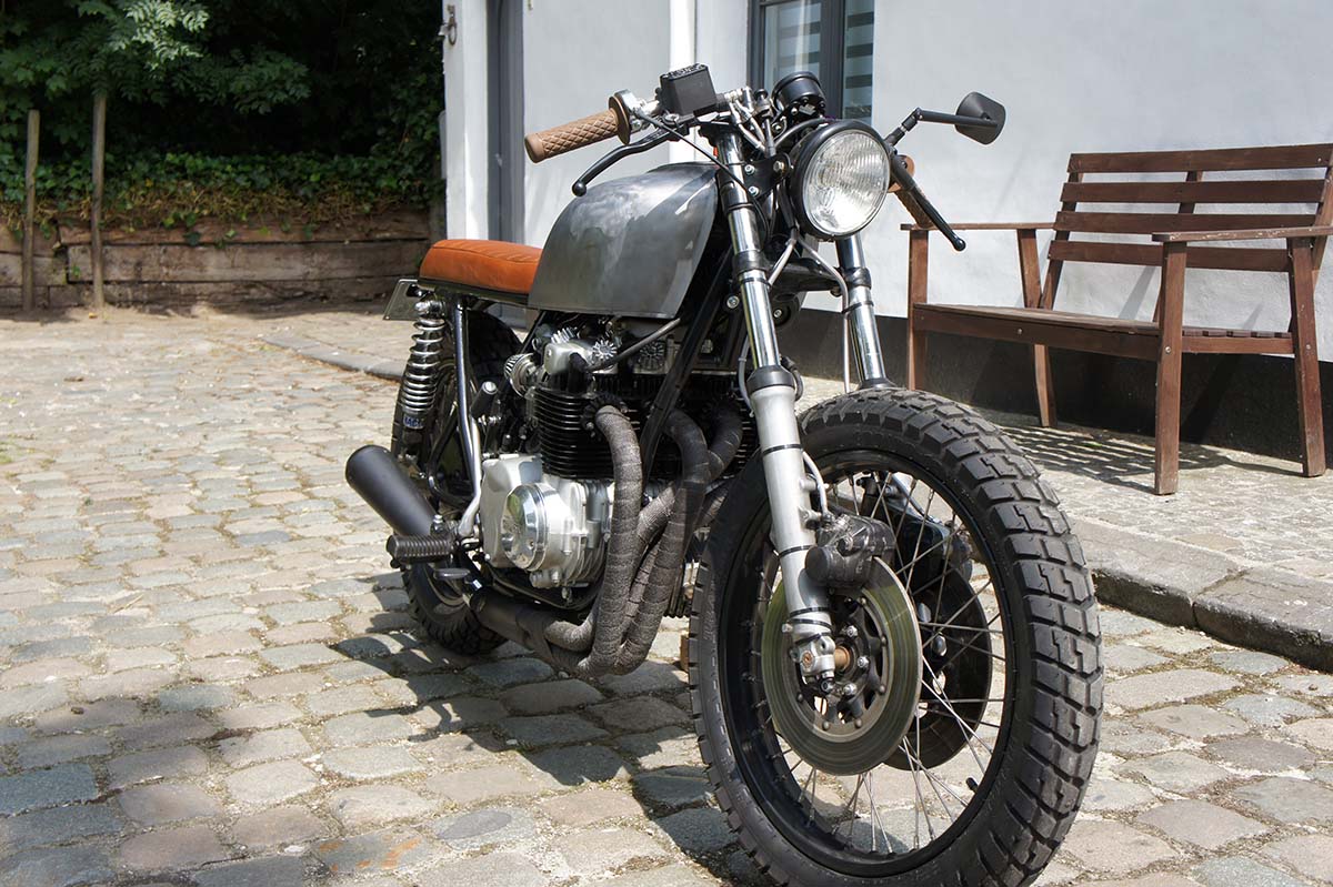 Raf Laevaert's 78 CB550F Honda Brat