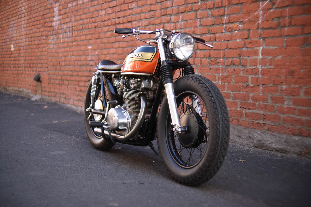 1974 Honda CB450 Rusty by Holiday Customs Honda Brats